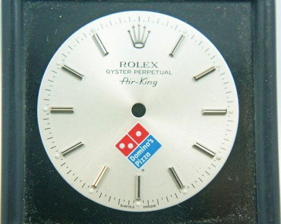Rare Rolex AirKing Dominos Pizza Swiss Made Logo Mar 15, 2014
